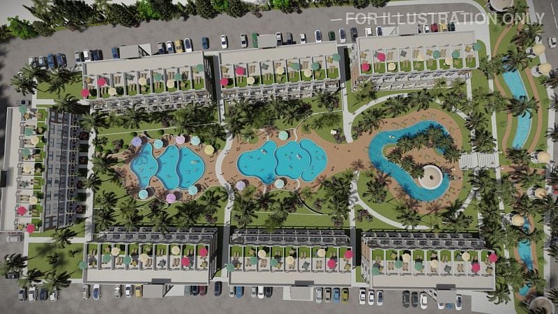 4-комнатный таунхаус 127 м² c террасой на крыше 40 м² в комплексе с частным пляжем - фото № 5