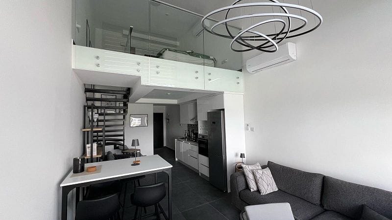 2-комнатные апартаменты loft 62 м² с террасой на крыше 24 м² - фото № 6