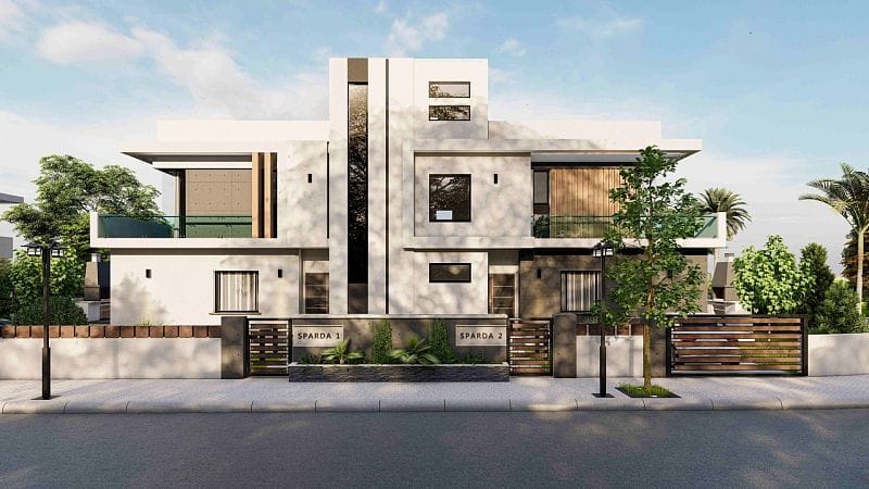 4-комнатная вилла 204 м² с террасой на крыше 70 м² и собственным земельным участком - фото № 2