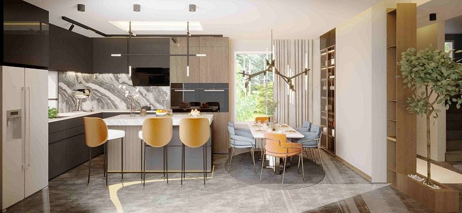 4-комнатная вилла 204 м² с террасой на крыше 70 м² и собственным земельным участком - фото № 9
