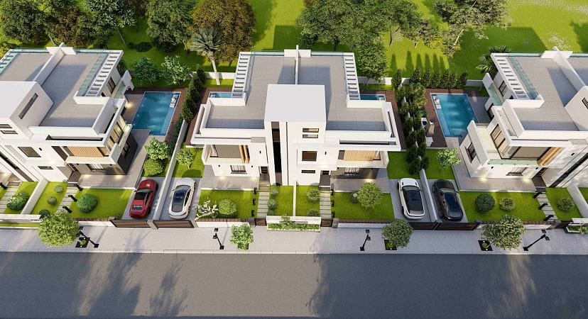 4-комнатная вилла 204 м² с террасой на крыше 70 м² и собственным земельным участком - фото № 21