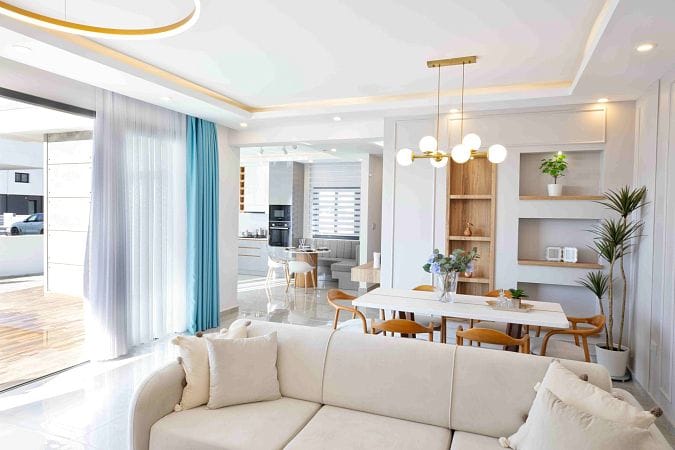 Полностью меблированная 4-комнатная вилла 204 м² с террасой на крыше 70 м² и собственным земельным участком - фото № 8