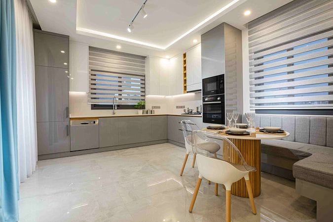 Полностью меблированная 4-комнатная вилла 204 м² с террасой на крыше 70 м² и собственным земельным участком - фото № 11