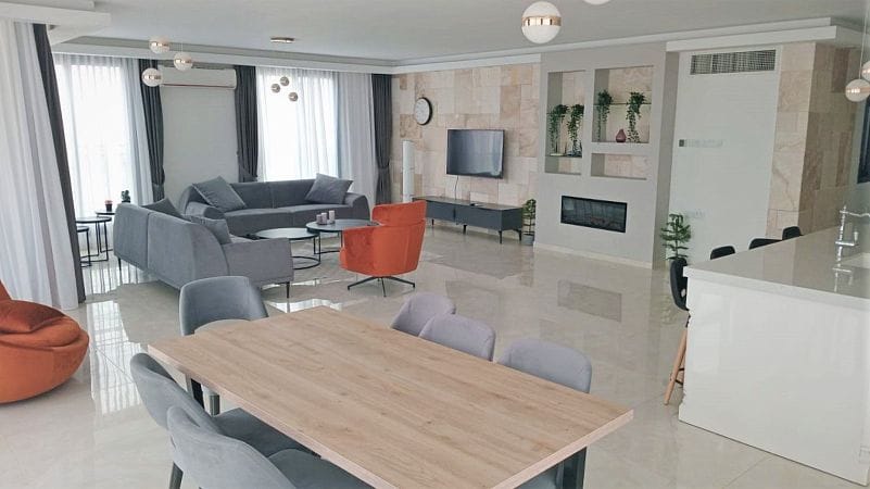 4-комнатные апартаменты 225 м² с террасой 60 м² и джакузи в курортном комплексе - фото № 3