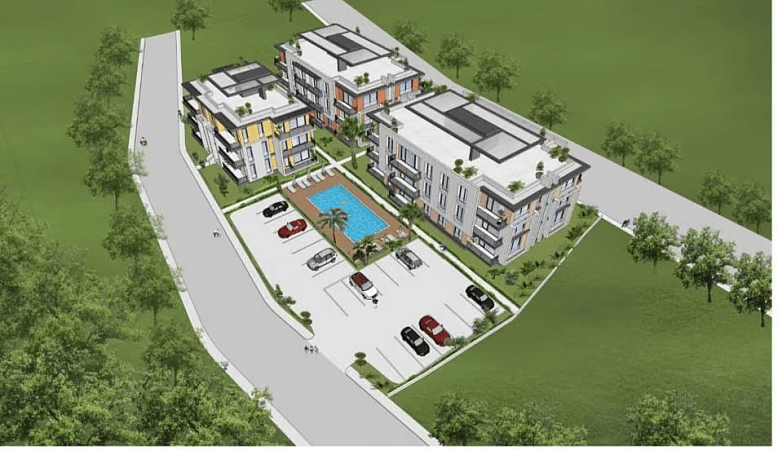 2-комнатные апартаменты 58 м² с балконом 5 м² в новом и тихом комплексе в Алсанджаке - фото № 8