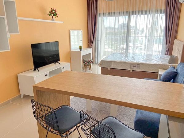 Студия 42 м² с террасой 8 м² в курортном комплексе - фото № 6