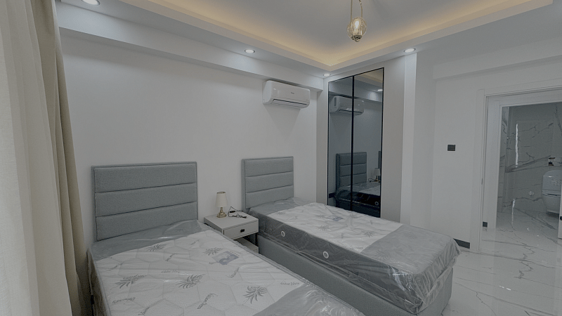 Квартира 1+1 Loft 74 м² с палисадником в красивом комплексе в Каршияке - фото № 7