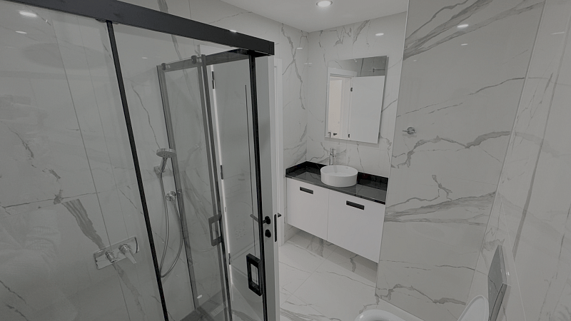Квартира 1+1 Loft 74 м² с палисадником в красивом комплексе в Каршияке - фото № 8