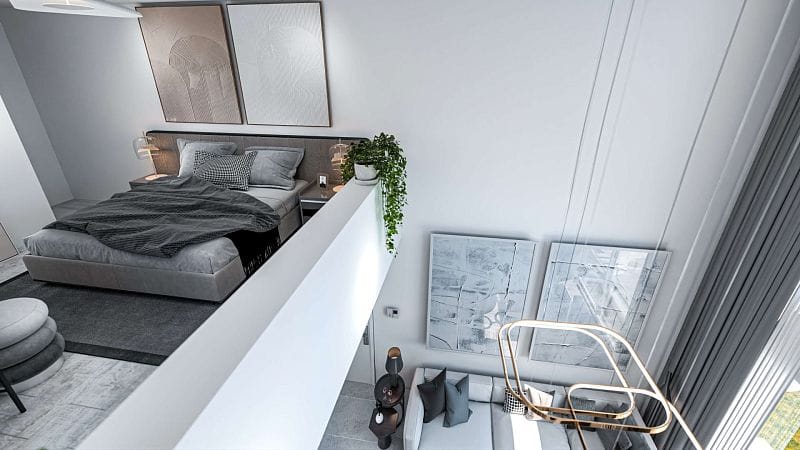 3-комнатные апартаменты loft 105 м² с террасой 20 м² - фото № 16