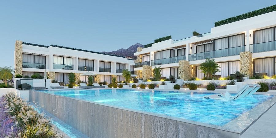 Студия 60 м² с террасой в 400 метрах от моря! - фото № 1