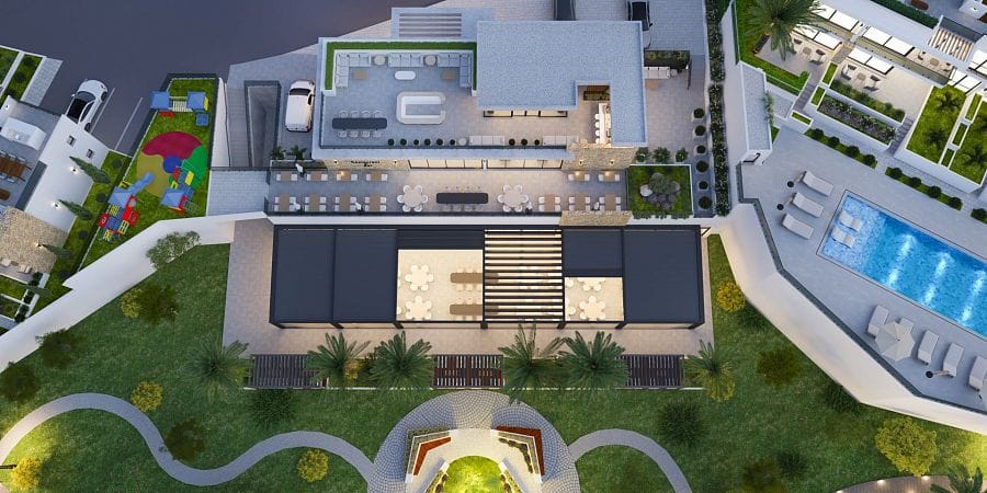 Студия 60 м² с террасой в 400 метрах от моря! - фото № 11