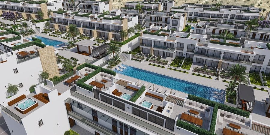 Студия 60 м² с террасой в 400 метрах от моря! - фото № 22