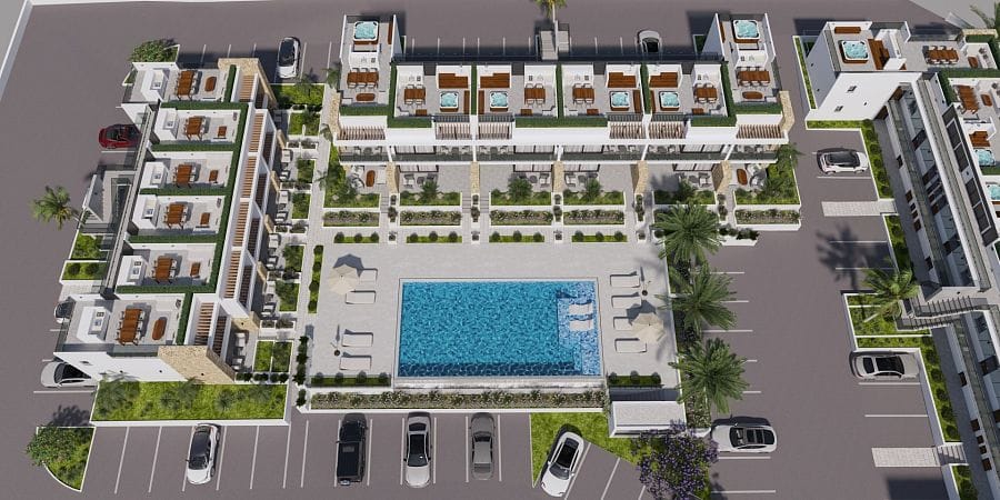 Студия 60 м² с террасой в 400 метрах от моря! - фото № 25