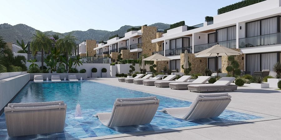 Студия пентхаус 46 м² с террасой на крыше 42 м² в 400 метрах от моря! - фото № 2