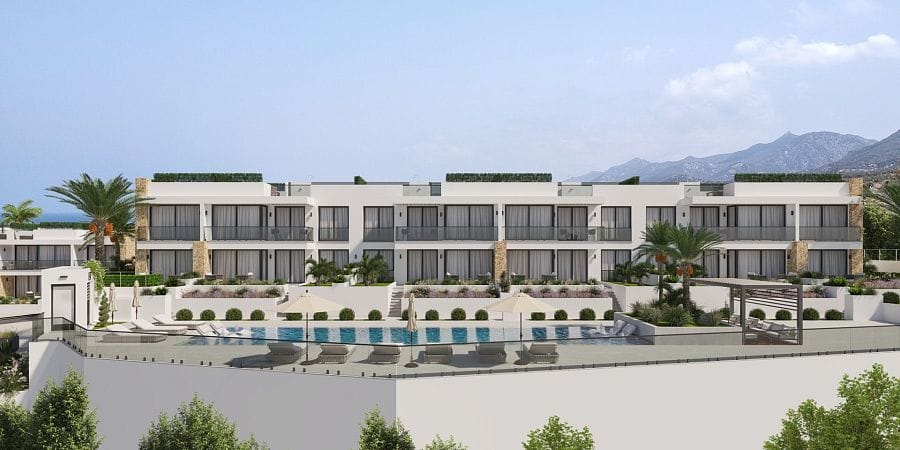 2-комнатные апартаменты 65 м² с террасой 15 м²  в 400 метрах от моря! - фото № 17