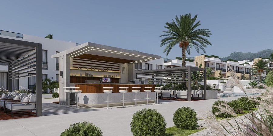2-комнатные апартаменты 65 м² с террасой 15 м²  в 400 метрах от моря! - фото № 27