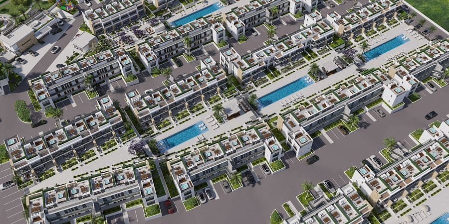 2-комнатные апартаменты 65 м² с террасой 15 м²  в 400 метрах от моря! - фото № 38