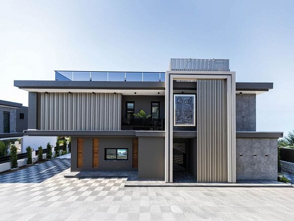 Современная 5-комнатная вилла 264 м² премиум-класса с частным бассейном и джакузи на крыше - фото № 8