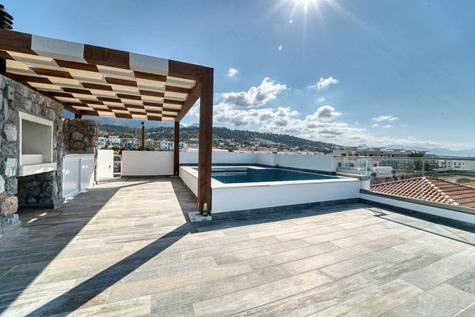 4-комнатный пентхаус 114 м² с бассейном на крыше и неперекрываемыми видами на море! - фото № 19