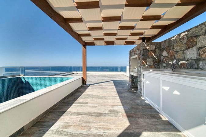 4-комнатный пентхаус 114 м² с бассейном на крыше и неперекрываемыми видами на море! - фото № 21