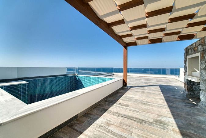 4-комнатный пентхаус 114 м² с бассейном на крыше и неперекрываемыми видами на море! - фото № 22