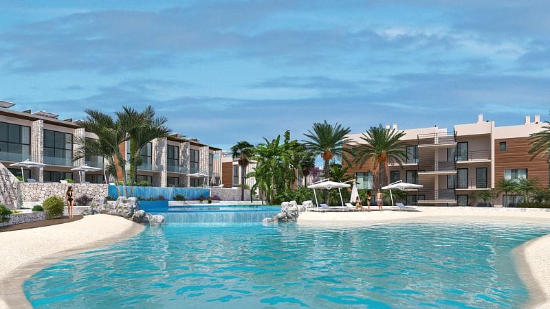 2-комнатные апартаменты 44 м² с террасой 10 м² в роскошном комплексе с видом на море - фото № 7