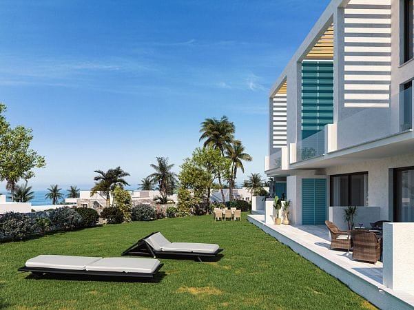 Студия 46 м² с балконом 6 м² в комплексе у моря - фото № 31