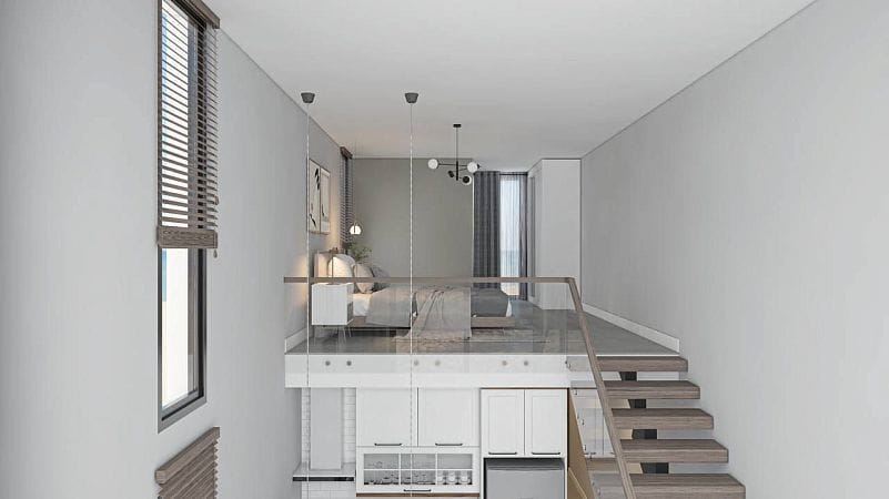 3-комнатный пентхаус loft 73 м² с террасой на крыше 39 м² с видами на море! - фото № 3