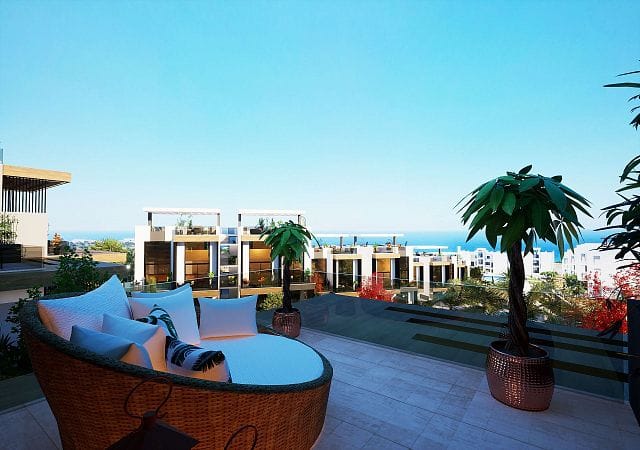 3-комнатный пентхаус loft 73 м² с террасой на крыше 39 м² с видами на море! - фото № 16