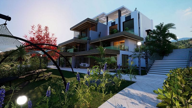 3-комнатный пентхаус loft 73 м² с террасой на крыше 39 м² с видами на море! - фото № 18