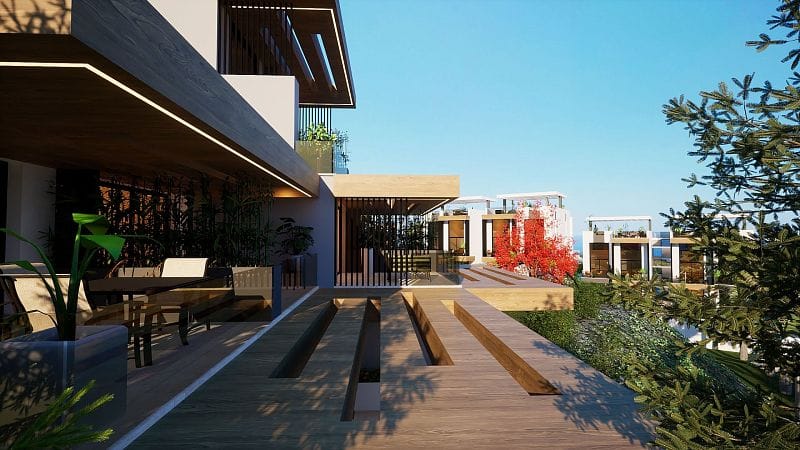 3-комнатный пентхаус loft 73 м² с террасой на крыше 39 м² с видами на море! - фото № 22