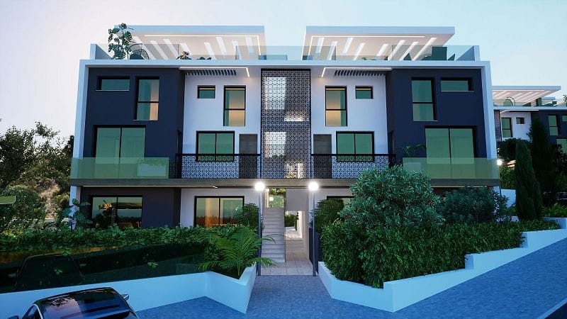 3-комнатный пентхаус loft 73 м² с террасой на крыше 39 м² с видами на море! - фото № 25