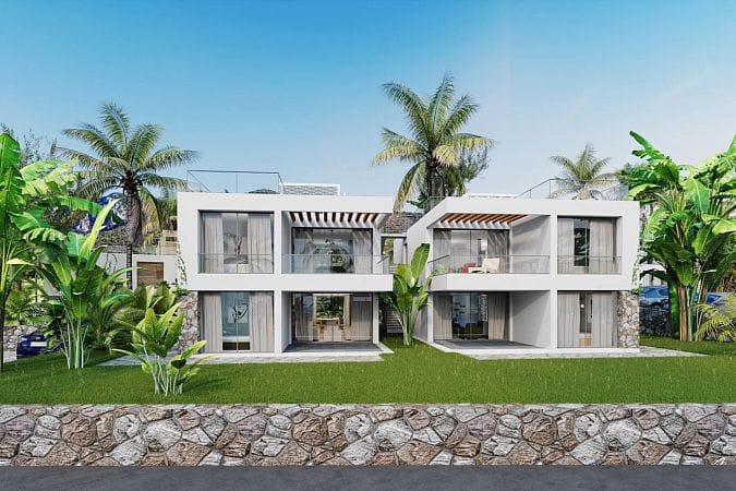 2-комнатный loft пентхаус 63 м² с террасой на крыше 30 м² и прямым видом на море! - фото № 11