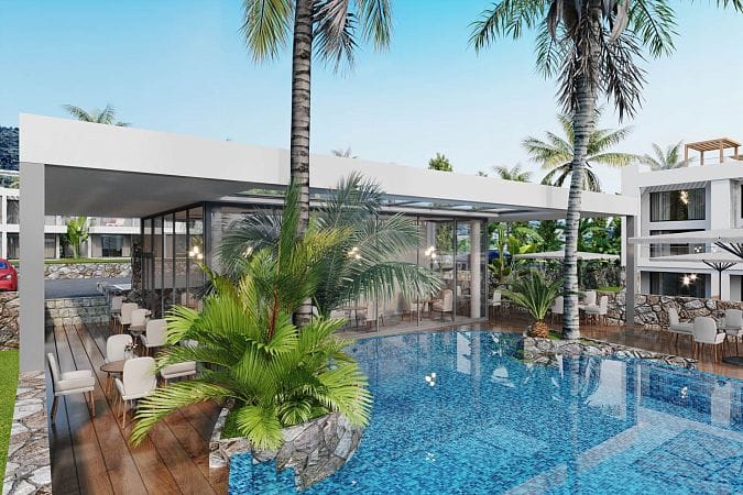 2-комнатный loft пентхаус 63 м² с террасой на крыше 30 м² и прямым видом на море! - фото № 22