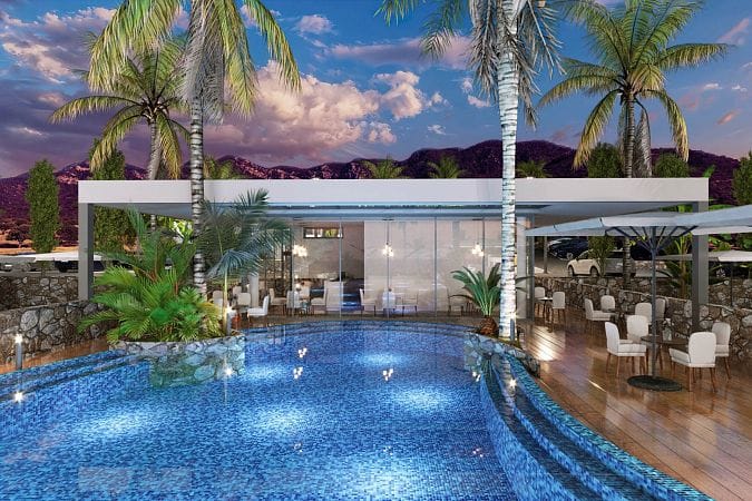 2-комнатный loft пентхаус 63 м² с террасой на крыше 30 м² и прямым видом на море! - фото № 25