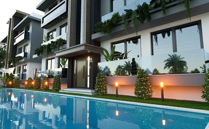 2-комнатные апартаменты 80 м² в Лапте - фото № 2