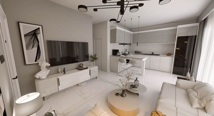 2-комнатные апартаменты 80 м² в Лапте - фото № 13