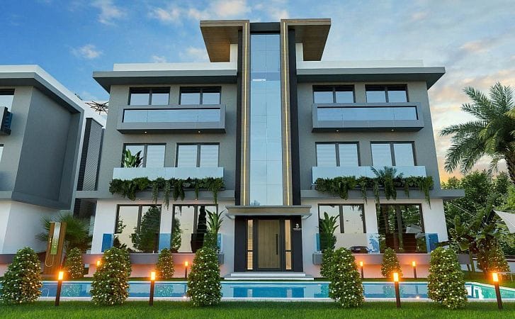 2-комнатный пентхаус 80 м² с террасой на крыше 80 м² в Лапте - фото № 5