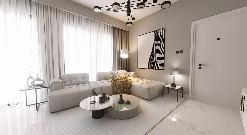 2-комнатный пентхаус 80 м² с террасой на крыше 80 м² в Лапте - фото № 12