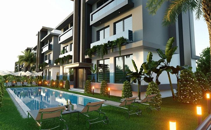 2-комнатный пентхаус 80 м² с террасой на крыше 80 м² в Лапте - фото № 15