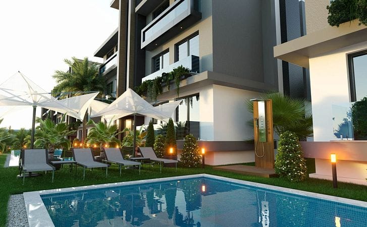 2-комнатный пентхаус 80 м² с террасой на крыше 80 м² в Лапте - фото № 16