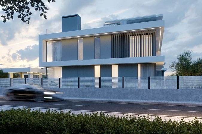 5-комнатная вилла 383 м² с полным дизайн-пакетом и террасой на крыше 139 м² и бассейном  - фото № 1