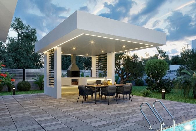 5-комнатная вилла 383 м² с полным дизайн-пакетом и террасой на крыше 139 м² и бассейном  - фото № 2