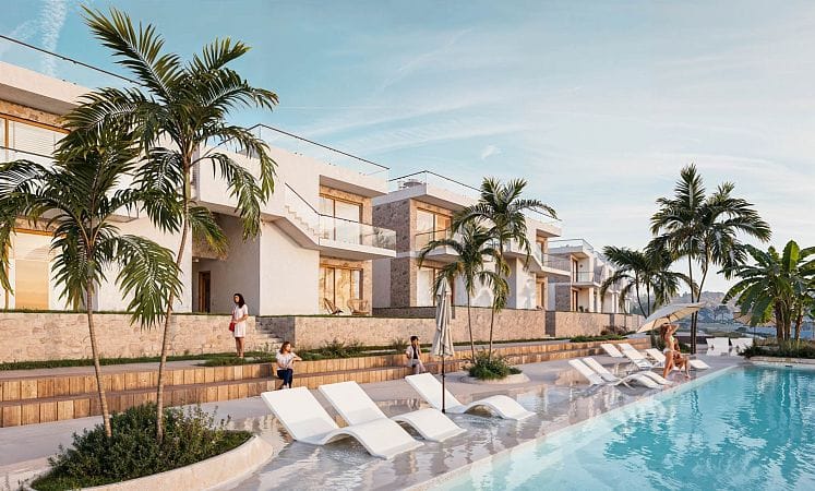 2-комнатные апартаменты 55 м² с террасой 15 м² и участком земл 69 м² в бутик-комплексе  - фото № 2