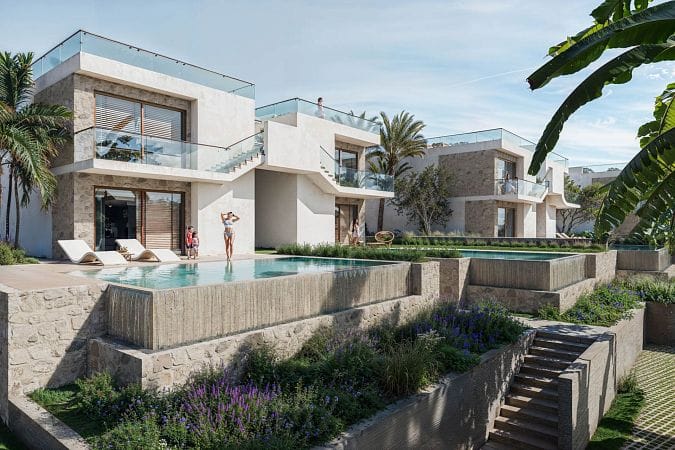 2-комнатные апартаменты 55 м² с террасой 15 м² и участком земл 69 м² в бутик-комплексе  - фото № 21