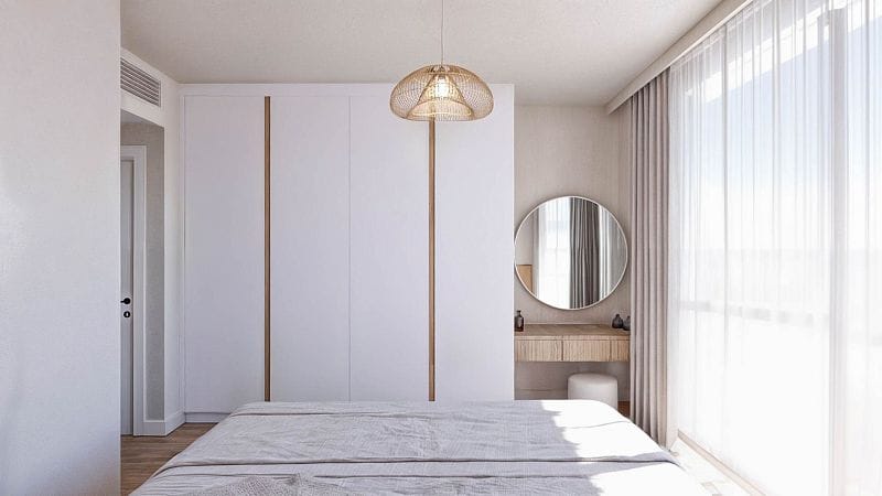 2-комнатный пентхаус 55 м² с балконом 6,9 м² террасой на крыше 44 м² в бутик-комплексе  - фото № 14