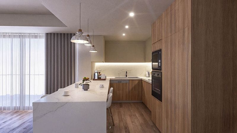 3-комнатный пентхаус 75 м² с балконом 8,7 м² террасой на крыше 41,3 м² в бутик-комплексе  - фото № 10