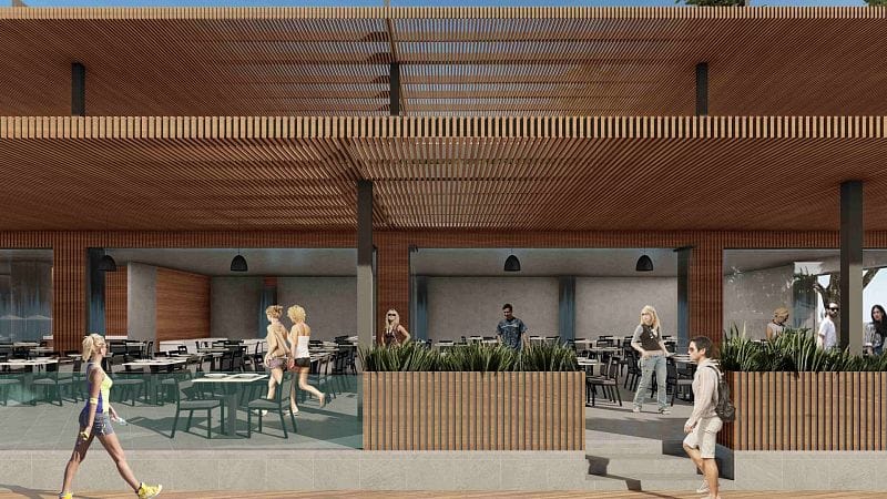 Студия 46 м² с террасой в элитном комплексе в 700 метрах от пляжа - фото № 21