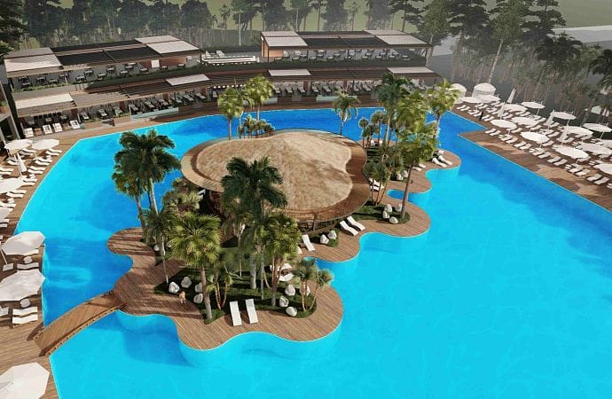 Студия 46 м² с террасой в элитном комплексе в 700 метрах от пляжа - фото № 29