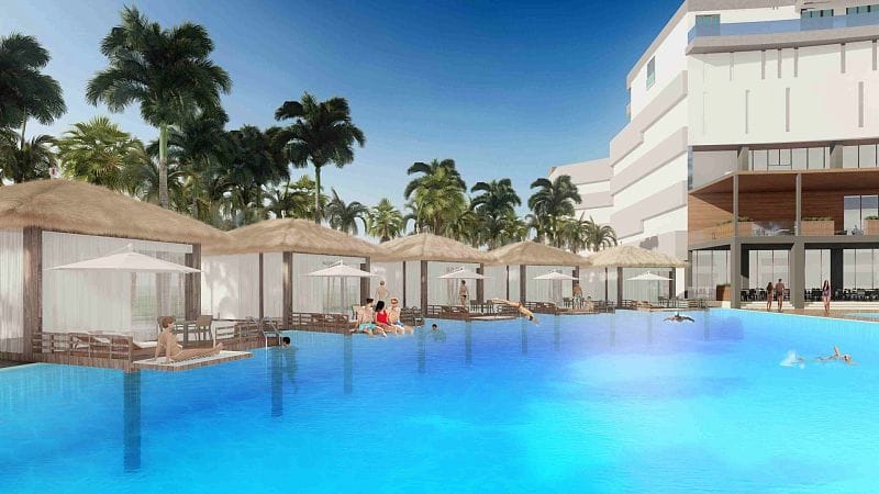 Студия 46 м² с террасой в элитном комплексе в 700 метрах от пляжа - фото № 31